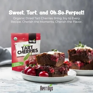 Berrilys Organic Unsweetened Dried Tart Cherries - Healthy Snack