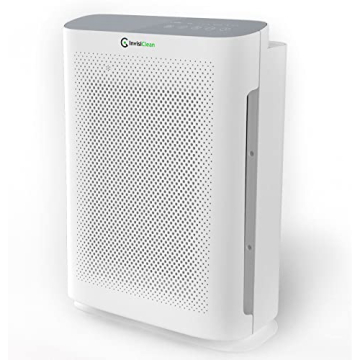 InvisiClean Aura II: Advanced UV Air Purifier for Home Allergies, 4-in-1 HEPA, Ionizer and UV Light ...