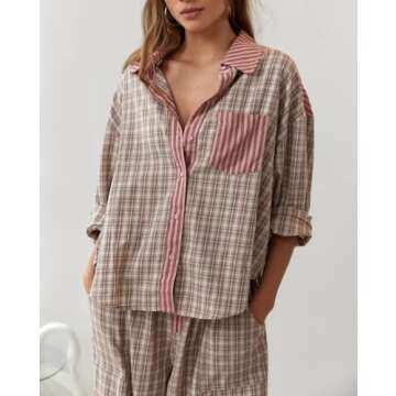 KMBANGI Women Y2k Pajama Set – Cozy & Stylish Loungewear