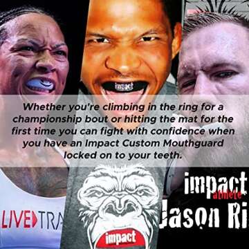 Impact Custom Professional MMA/Boxing/Muay Thai Mouthguard White