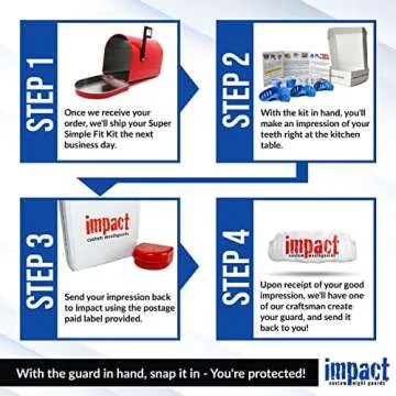 Impact Custom MMA Boxing Mouthguard for Optimal Safety