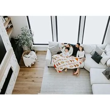 Aubree Says Aztec Print Throw - Cozy Lightweight Blanket