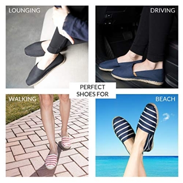 Chic Handmade MAISON LQ Espadrilles for Women - US 9