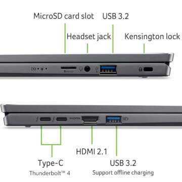 Acer Swift Go 16-Inch Touch Laptop | Intel Core Ultra 9 Processor