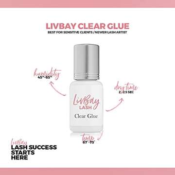 LivBay Lash Newbie Lash Artist Starter Pack for Beginners