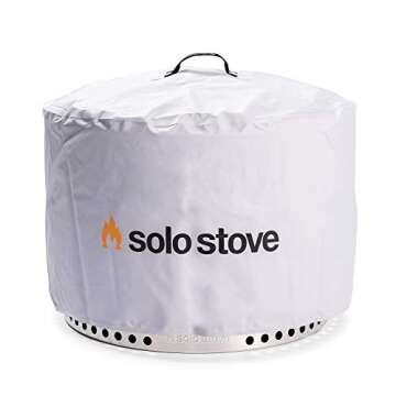 Solo Stove Yukon Shelter - Weather-Resistant Round Cover for Solo Stove Yukon Fire Pit and Accessori...