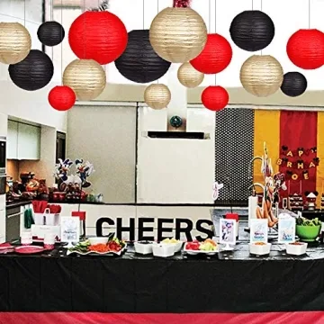 Stylish Paper Lanterns for Parties & Weddings - 15pcs