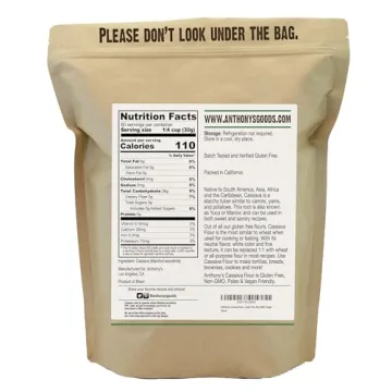 Anthony's Cassava Flour for Gluten-Free Baking