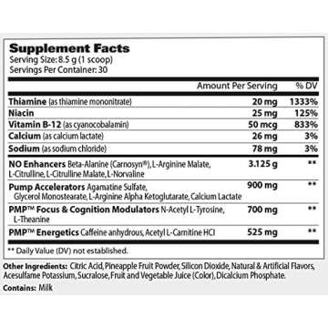 GAT SPORT PMP Pre-Workout Supplement for Ultimate Performance