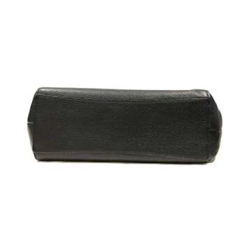 Stylish Coach Pebble Leather Shoulder Bag Taupe