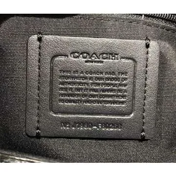 Stylish Coach Pebble Leather Shoulder Bag Taupe