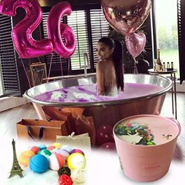 STNTUS 12 Bath Bomb Gift Set for Women and Kids