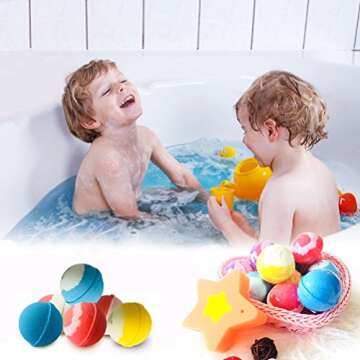 STNTUS 12 Bath Bomb Gift Set for Women and Kids