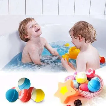 STNTUS 12 Bath Bomb Gift Set for Women and Kids