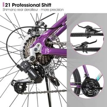 HH HILAND 26 Inch Mountain Bike for Women with 21 Speed
