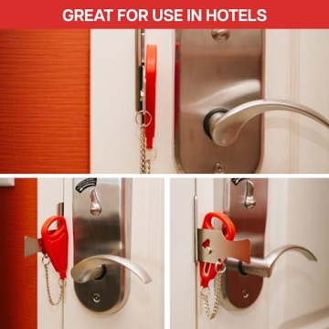 Addalock Portable Door Lock - Safe Travel & Home Security