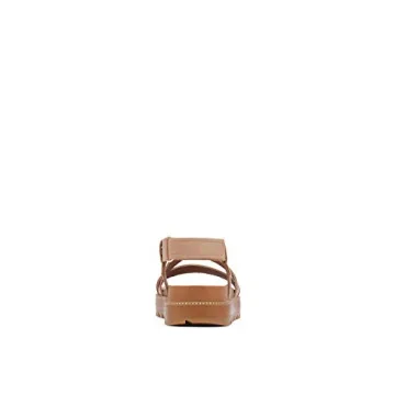 Sorel Women’s Roaming Crisscross Sandals in Camel Brown