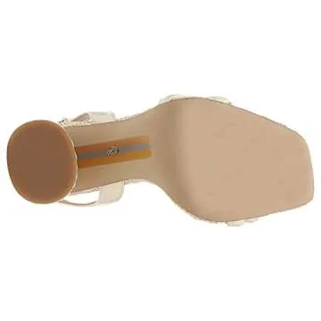 Sam Edelman Women's Kia Heeled Sandal Porcelain 6 Medium