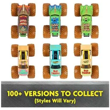 Monster Jam Mystery Mudders, 1:64 Die-Cast Trucks