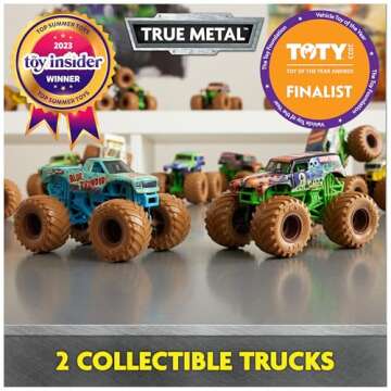 Monster Jam Mystery Mudders, 1:64 Die-Cast Trucks