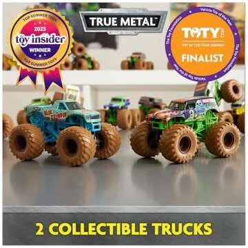 Monster Jam Mystery Mudders, 1:64 Die-Cast Trucks