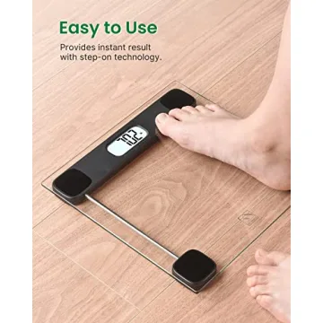 FITINDEX Bathroom Scale - Accurate, Stylish, User-Friendly