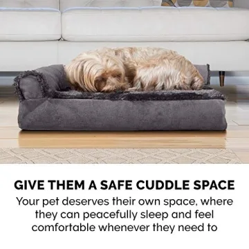 Furhaven Large Orthopedic Dog Bed - Jumbo/XL Plush