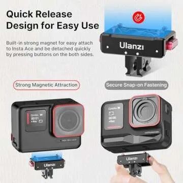 Ulanzi Quick Release Magnetic Mount for Insta360 ACE/ACE PRO
