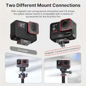 Ulanzi Quick Release Magnetic Mount for Insta360 ACE/ACE PRO