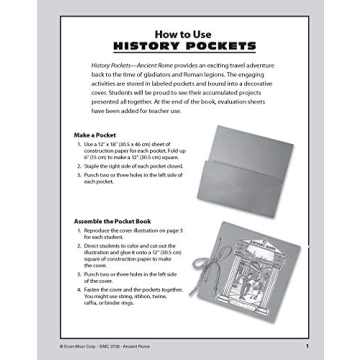 History Pockets Ancient Rome Fun Learning Resource