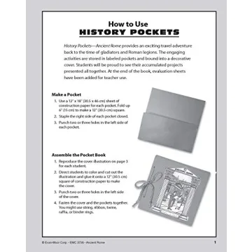 History Pockets Ancient Rome Fun Learning Resource