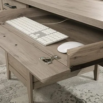 Sauder Summit Station Executive Desk with Storage & Style