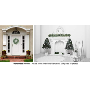 DREATIVE CO 9.2ft Eucalyptus Garland - Elegant Faux Greenery