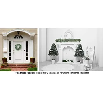 DREATIVE CO 9.2ft Eucalyptus Garland - Elegant Faux Greenery