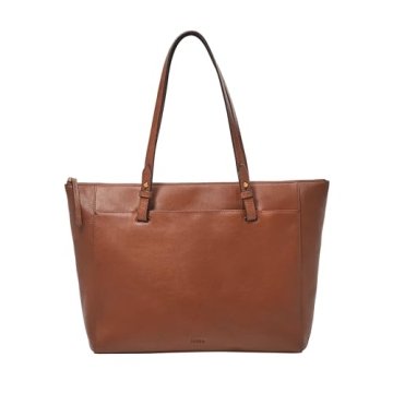Fossil Women's Rachel Leather Tote - Eco-Friendly Handbag with Chic Design