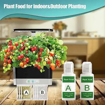 Hydroponics Nutrients for Aerogarden(800ml in Total), Plant Food A & B Hydroponics Supplies, Indoor ...