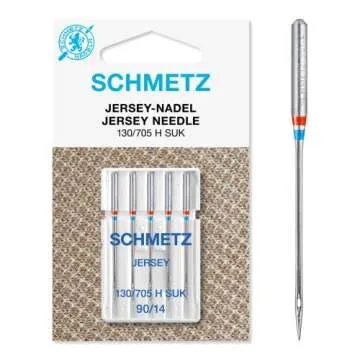 25 Schmetz Jersey Ball Point Sewing Machine Needles - Size 90/14