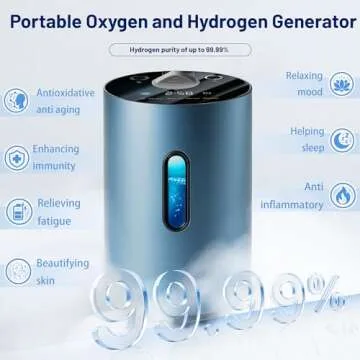 Portable Hydrogen Inhalation Machine 225mL/min - Dual Output Benefits