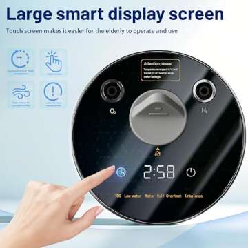 Portable Hydrogen Inhalation Machine 225mL/min - Dual Output Benefits