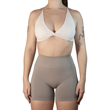 AUROLA Mars Backless Sports Bra Light Support Yoga Gym