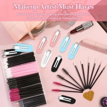 Disposable Makeup Applicators Kit with Triangle Puff