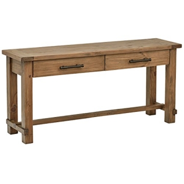 Amazon Brand – Stone & Beam Ferndale Rustic Console Table, 63"W, Sandstone
