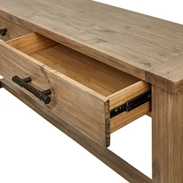 Amazon Brand – Stone & Beam Ferndale Rustic Console Table, 63"W, Sandstone