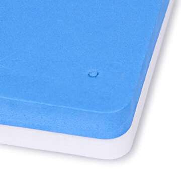 DOITOOL 2pcs Fondant Flower Pads for Sugarcraft Modelling and Shaping Cake Decorating Tools for Gumpaste Flowers and Sugar Flower Designs