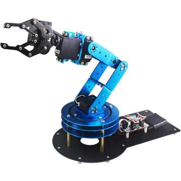 Robotic Arm Kit 6DOF: Control with App & PC Software