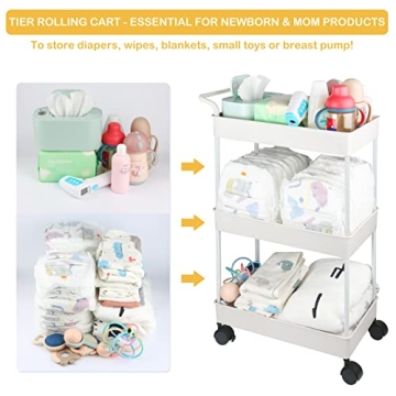 Volnamal Diaper Caddy for Newborn Essentials and More