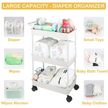 Volnamal Diaper Caddy for Newborn Essentials and More