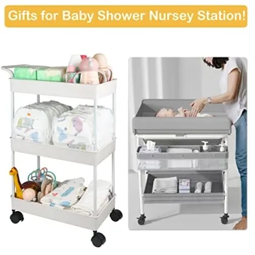 Volnamal Diaper Caddy for Newborn Essentials and More