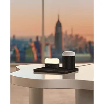 EZVALO 3-in-1 Charger Station with Night Light and Speaker