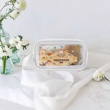 Soft Guru Baby Healthcare and Personal Care Kit | Nursery Essentials for Newborns Gift Set | Includes Thermometer, Nail Clippers, Soft Brush & Baby Shower Basket Registry Items.